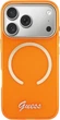 Etui Guess IML Script Metal MagSafe do Apple iPhone 17 Pro Orange (GUHMP17L5HTCSMSO) - obraz 3