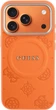 Etui Guess Peony Hot Stamp MagSafe do Apple iPhone 17 Pro Max Orange (GUHMP17XPSAMSECO) - obraz 3