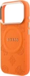 Etui Guess Peony Hot Stamp MagSafe do Apple iPhone 17 Pro Max Orange (GUHMP17XPSAMSECO) - obraz 6
