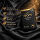 Презервативи Skyn Supreme Feel 3 шт ультратонкі безлатексні поліізопренові контрацептиви з гладкою поверхнею та водно-силіконовою змазкою для максимально чуттєвих природних відчуттів під час сексу non-latex condoms преміум SKYN Supreme Feel - зображення 4