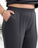 Жіночий легкий спортивний костюм (футболка+штани) Uaclothes 50-52 Графітовий (like37061-174891358) - изображение 4