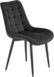 Krzesło do jadalni Halmar Ganso Czarne (PROMO-GANSO-KR-CZARNY) - obraz 1