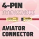 Кабель ATTACK SHARK C01PRO COILED CABLE, Red/ЧЕРВОНИЙ (C01PROR) - зображення 5