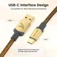 Кабель ATTACK SHARK C01PRO COILED CABLE, Gold/ЗОЛОТИСТИЙ (C01PROG) - зображення 5