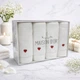 Набор полотенец Maison D'or Love Red махровые 30-50 см, белые - изображение 1