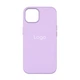 Противоударный Чехол Leather Case with MagSafe для iPhone 14 Elegant Purple - изображение 1