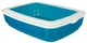 Туалет для кошек с бортиком Trixie Cisco 32x12x43 см, полупрозрачный пластик - изображение 3