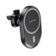 Тримач для смартфону Borofone BH201 Magnetic Wireless з магнітною бездротовою зарядкою для повітроводу, 5W/7.5W/10W/15W вихід Black - зображення 4
