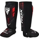 Захист Для Ніг RDX IMMAF Approved Neoprene Shin Instep Guards Чорно-Червоний M (SGN-IMF-1R-M) - изображение 7