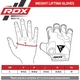 Рукавички Для Залу RDX F6 Fitness Gym Gloves Чорно-Синій XL (WGS-F6U-XL) - зображення 7