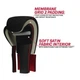 Боксерські Рукавички RDX F4 Boxing Sparring Gloves Hook & Loop Чорно-Білий 10oz (BGR-F4B-10OZ) - изображение 6
