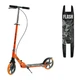 Самокат двухколёсный Best Scooter FL-80811, колёса PU 200 мм, стальная рама, передний амортизатор, ручной и ножной тормоз, складной - изображение 3