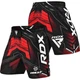 Компресійні Шорти RDX IMMAF Approved MMA Fight & Training Shorts Чорно-Червоний M (MSS-IMF-1R-M) - изображение 2