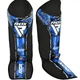 Захист Для Ніг RDX F17 New Aura Shin Instep Чорно-Синій XL (SGR-F17BU-XL) - изображение 1