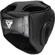 Боксерський Шолом RDX T1 HeadGuard with Removable Face Cage Чорний S (HGR-T1FB-S) - зображення 3