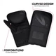 Боксерські Рукавички RDX F15 Noir Bag Gloves Чорний - зображення 4
