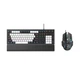 Клавиатура и мышь XO KB-06 mixed color luminous mechanical Белый микс - изображение 1