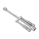 Ключ балонний розкладний 17*19*21*23мм INTERTOOL HT-1596 - зображення 1