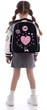 Рюкзак GoPack Напівкаркасний Education Heart 34.5x26x12.5 см Чорний (GO26-165S-2) - зображення 17