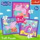 Набір пазлів Trefl 3в1 Свинка Пеппа: Звички свинки Пеппи 20/36/50 елементів 34893 (5900511348934) - зображення 2