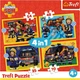 Набір пазлів Trefl 4в1 Пожежник Сем: Пожежник на виклику 35/48/54/70 елементів 34348 (5900511343489) - зображення 2