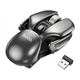 Миша Wireless Hoco DI43 Main gaming бездротова 2.4G 800-1200-1600DPI для геймінгу/для гр/пк/ноутбука Сріблястий - изображение 3