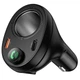 АЗУ FM модулятор Hoco E88 Star cigarette lighter 35W (2USB-C)Чорний - изображение 3