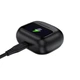 Наушники ACEFAST W6 smart screen active noise cancelling true wireless earbuds, IPX4, BT5.4, 8/35h, 35/400mAh, ANC, ENC, black - изображение 4
