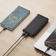 Повербанк XO PB308, Type-C 20W, USB-A 22.5W, Digital Fast Charger, 10000mAh, Black - зображення 3