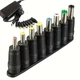 Набір перехідників 8шт. DC 5.5x2.1mm to DC Black - зображення 6