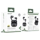 Наушники ACEFAST W5 hybrid noise reduction true wireless earbuds, IPX4, BT5.4, 6/30h, 40/500mAh, ANC, ENC, black - изображение 6