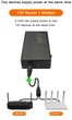 ИБП для роутера WGP Mini UPS, 7800mAh, 24W (12V 2A) БЕЗ блока питания, UPS1202, DC722412, BLACK - изображение 6