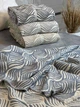 Плед двухсторонний муслиновый евро L&M Home Textiles 20291 200х220 см синий - изображение 8