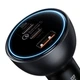 Автомобільний зарядний пристрій Baseus Qualcomm Quick Charge 5 Technology C+C+U 160W + Cable Black TZCCZM-0G - зображення 5