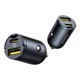 Автомобільний зарядний пристрій Baseus Tiny Star Mini Car Charger (U+C) 30W Black C00035001121-02 - зображення 5
