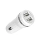 Автомобільний зарядний пристрій Hoco Z27 Lightning cable 2USB 2.4A White - изображение 7