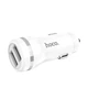 Автомобільний зарядний пристрій Hoco Z27 Lightning cable 2USB 2.4A White - изображение 8