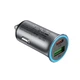 Адаптер автомобільний ACEFAST PD dual port metal car charger B16 |1Type-C/1USB, PD/QC, 95W/3A| Grey - зображення 3