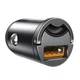 Автомобільний зарядний пристрій Baseus Tiny Star Mini Quick Charge Car 30W Grey VCHX-A0G - зображення 3