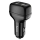 Автомобільний зарядний пристрій Hoco Z36 Leader Micro USB Cable 2USB 2.4A Black - изображение 4