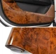 Виниловая пленка для авто и мото ширина 30 см длина 65 см Wood Grain - изображение 5