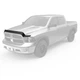 Дефлектор капота мухобойка Dodge Ram 1500 матовий 11-18 черный EGR Додж Рам WT0040134 - изображение 3