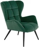 Крісло для відпочинку Halmar Tyrion Зелене (5905248112865) - зображення 1