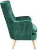 Крісло для відпочинку Halmar Ravel Зелене (5905248112551) - зображення 4