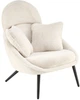 Крісло для відпочинку Halmar Merry Кремовий (5905248126633) - зображення 1