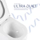 Унитаз подвесной Qtap Taurus Ultra Quiet 515×360×350 мм, White, с сиденьем Slim Duroplast / Soft-close / Quick Release QTTAU26W49116 - изображение 5