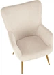 Крісло для відпочинку Halmar Amaro Кремове (5905248130340) - зображення 7
