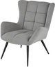 Крісло для відпочинку Halmar Byron Сірий (5905248130470) - зображення 1