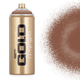 Акриловая краска-спрей Montana Gold 1450 Hot Chocolate (Коричневый) 400 мл - изображение 1