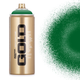 Акрилова фарба-спрей Montana Gold S6020 Shock Green Dark (Зелений) 400 мл - зображення 1
